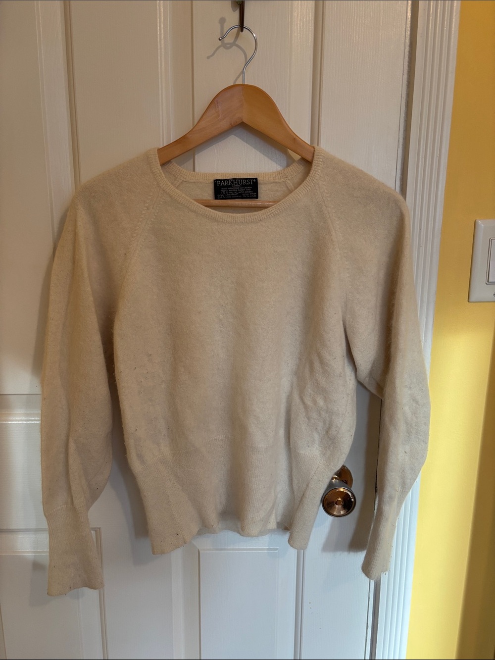 Vintage Parkhurst Cream Sweater